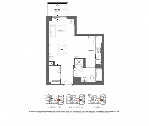 22 John St. Studio-2 Beds Apartment for Rent - Photo Gallery 72